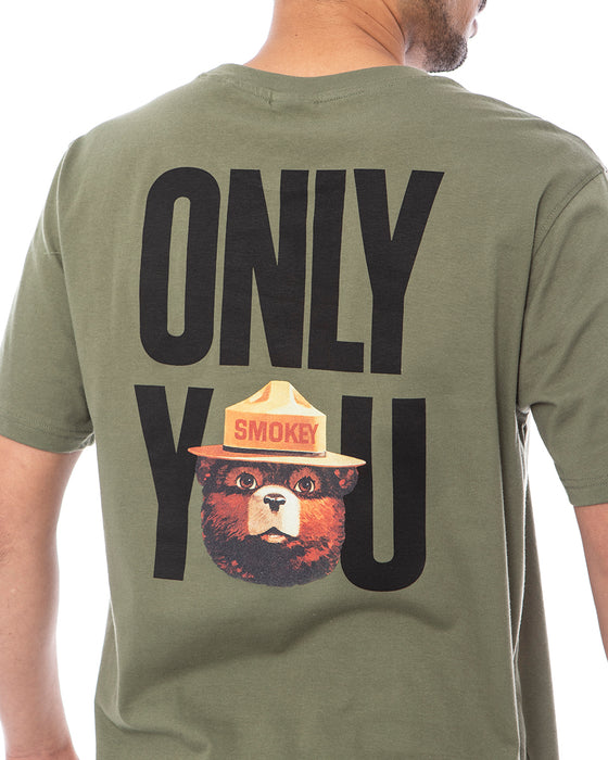 【OUTLET】ELEMENT メンズ 【SMOKEY BEAR】 SBXE STETSON SS Ｔシャツ GPH0 【2023年春夏モデル】