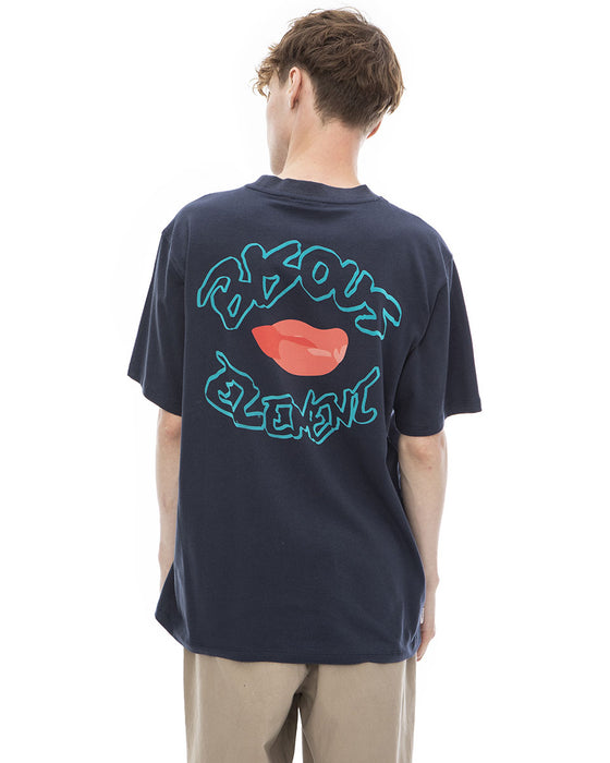 【OUTLET】ELEMENT メンズ 【BISOUS】 BXE LA BOUCHE Ｔシャツ ECN 【2023年春夏モデル】