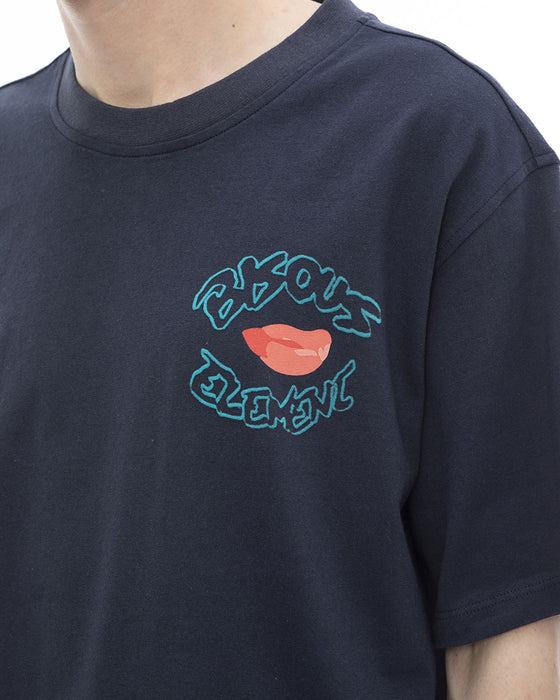 【OUTLET】ELEMENT メンズ 【BISOUS】 BXE LA BOUCHE Ｔシャツ ECN 【2023年春夏モデル】