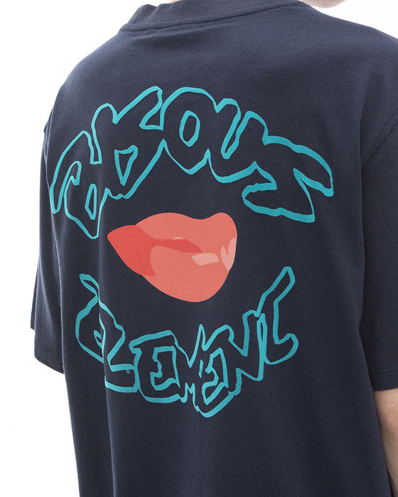 【OUTLET】ELEMENT メンズ 【BISOUS】 BXE LA BOUCHE Ｔシャツ ECN 【2023年春夏モデル】