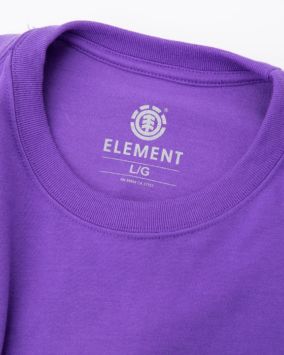 【OUTLET】ELEMENT メンズ GO OUT SS Ｔシャツ PPL 【2023年夏モデル】