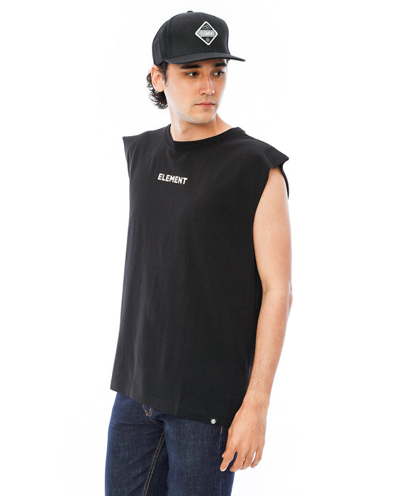 【OUTLET】ELEMENT メンズ SQUAW TANK タンクトップ BLK 【2023年夏モデル】