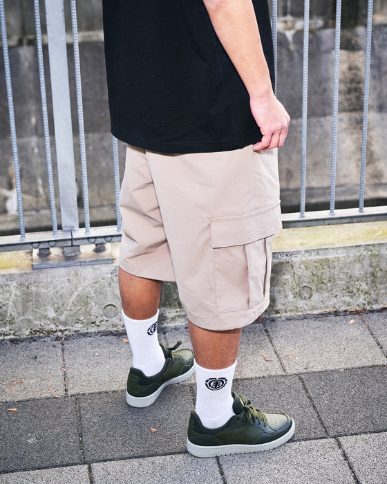 【OUTLET】ELEMENT メンズ SHOD SHORTS CA_5 ウォークパンツ/ショートパンツ BEG 【2023年春夏モデル】