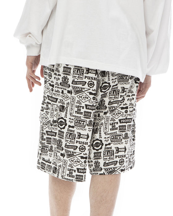 【OUTLET】【近日入荷予定！】ELEMENT メンズ SHOD SHORTS CA_5 ウォークパンツ/ショートパンツ PNT 【2023年春夏モデル】