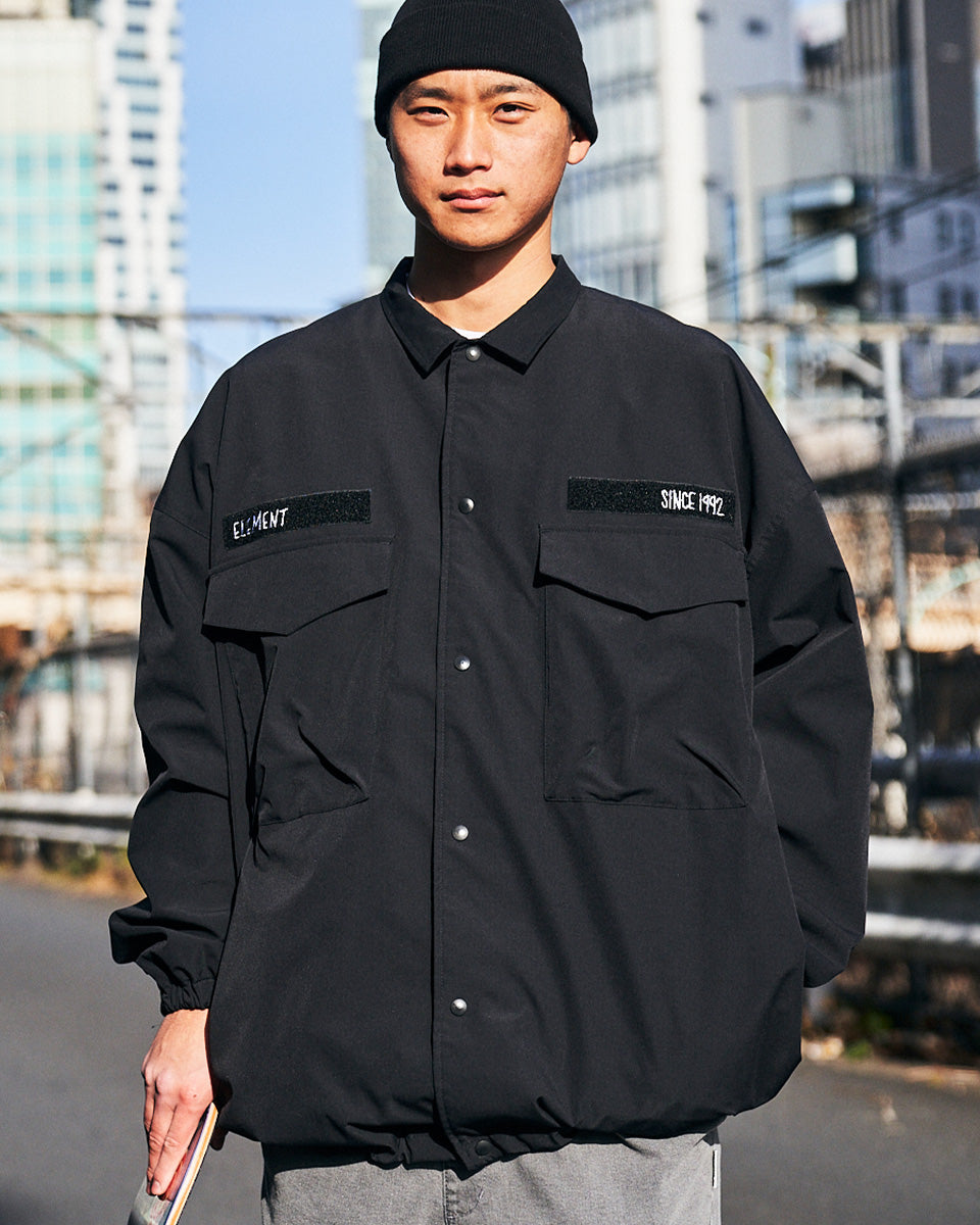 OUTLET】ELEMENT メンズ HANGER JKT ジャケット FBK 【2023年春夏モデル】