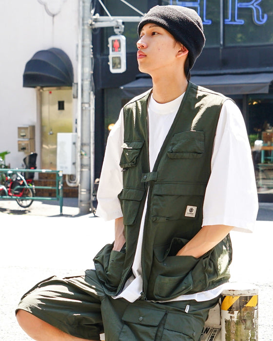 【OUTLET】ELEMENT メンズ TACTIC VEST ジャケット FNT 【2023年春夏モデル】