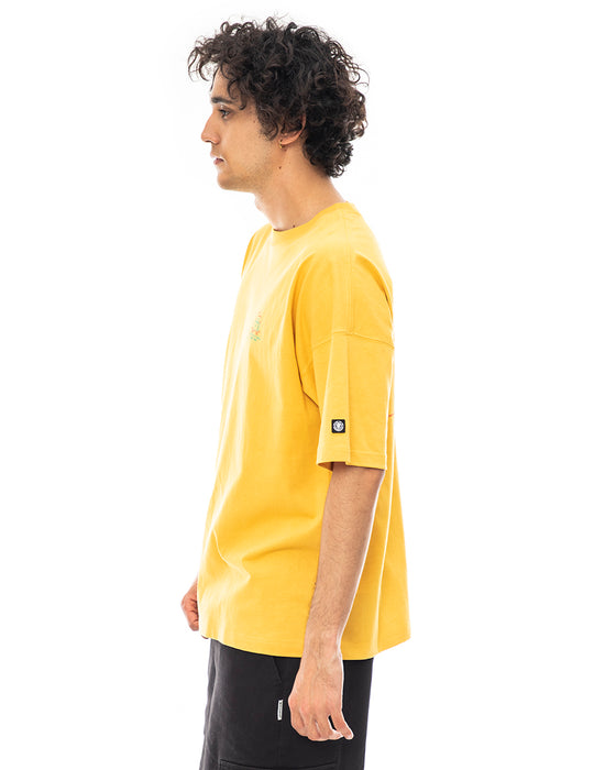 【OUTLET】【直営店限定】ELEMENT メンズ A POSITIVE FORCE SS Ｔシャツ YEL 【2023年春夏モデル】