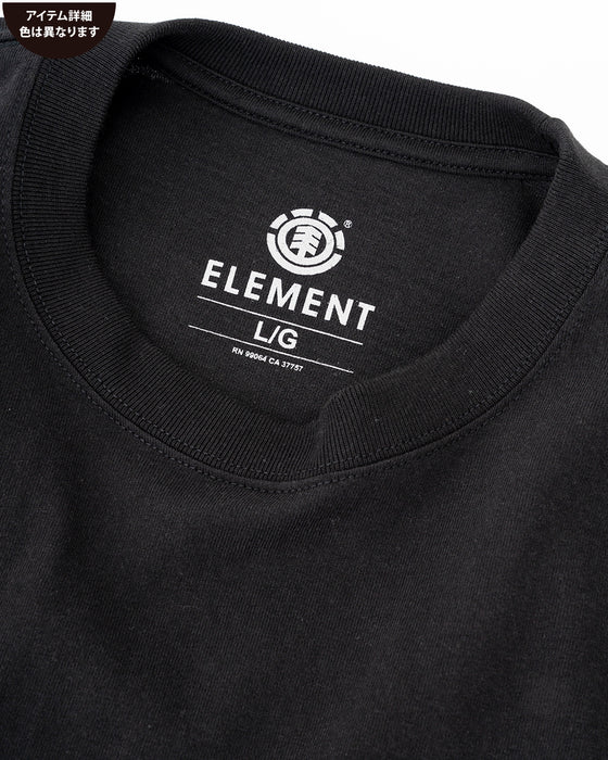 【OUTLET】【直営店限定】ELEMENT メンズ A POSITIVE FORCE SS Ｔシャツ YEL 【2023年春夏モデル】