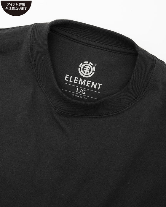 【OUTLET】ELEMENT メンズ 【HIROTTON】 HIROTTON SKULL LS ロンＴ WHT 【2023年秋冬モデル】