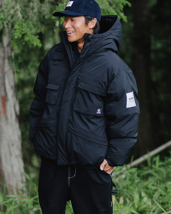 OUTLET】ELEMENT メンズ PUFFY TACTIC JACKET ジャケット FBK 【2023年秋冬モデル】