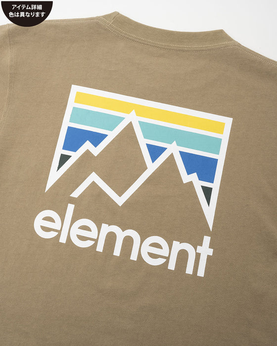 【OUTLET】ELEMENT YOUTH（キッズサイズ） JOINT LS YOUTH ロンＴ WHT (130cm~160cm) 【2023年秋冬モデル】