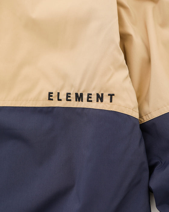 【OUTLET】ELEMENT YOUTH（キッズサイズ） TRADE JACKET YOUTH ジャケット BEG (130cm~160cm) 【2023年秋冬モデル】