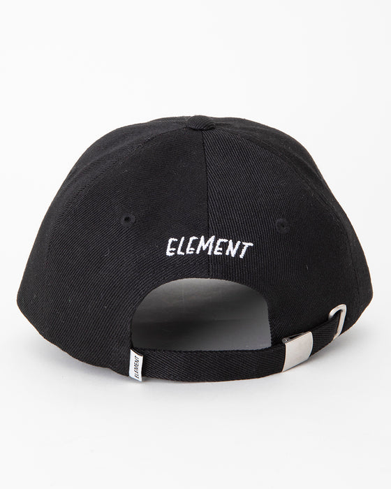 【OUTLET】ELEMENT YOUTH（キッズサイズ） HUG CAP YOUTH キャップ FBK 【2023年秋冬モデル】