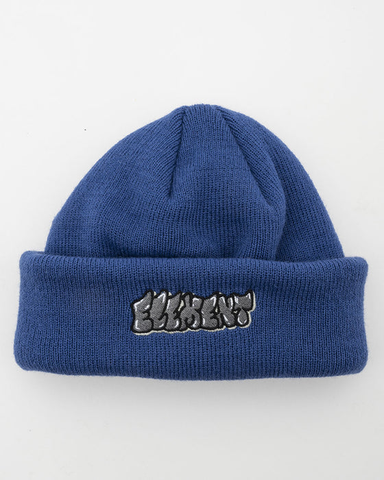 【OUTLET】ELEMENT YOUTH（キッズサイズ） 2WAY BOMBING BEANIE YOUTH ビーニー BLU 【2023年秋冬モデル】
