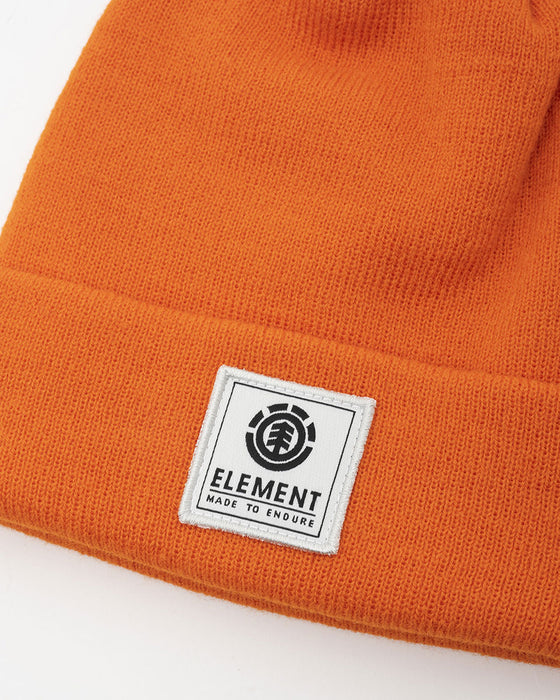 【OUTLET】ELEMENT YOUTH（キッズサイズ） 2WAY BOMBING BEANIE YOUTH ビーニー ORG 【2023年秋冬モデル】