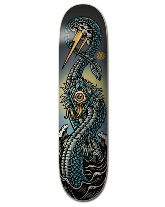 【OUTLET】【直営店限定】ELEMENT スケートボード 《8.5 inch》 【TIMBER!】 TIMBER FLOOD DRAGON デッキ AST