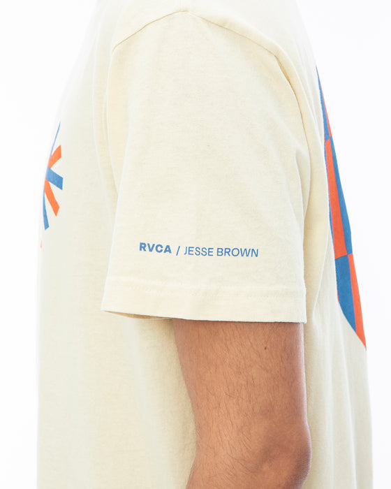 【OUTLET】RVCA メンズ 【JESSE BROWN】 JESSE BROWN ASTERISK Ｔシャツ【2023年春夏モデル】