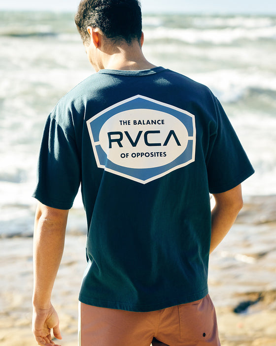 【OUTLET】RVCA メンズ INDUSTRIAL SS Ｔシャツ【2023年春夏モデル】