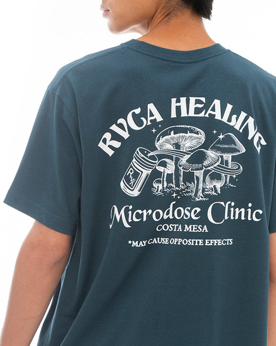 【OUTLET】RVCA メンズ HEALING CLINIC SS Ｔシャツ【2023年春夏モデル】