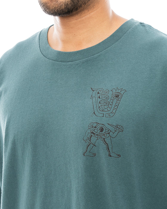 【OUTLET】RVCA メンズ CREEPS SS Ｔシャツ【2023年夏モデル】