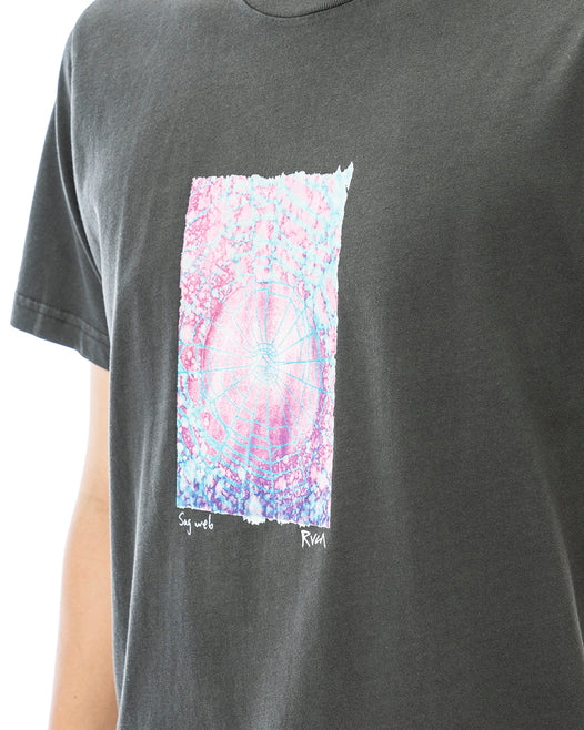 【OUTLET】RVCA メンズ 【COLIN SUSSINGHAM】 SAG WEB Ｔシャツ【2023年夏モデル】