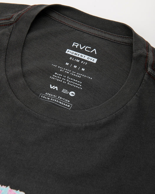 【OUTLET】RVCA メンズ 【COLIN SUSSINGHAM】 SAG WEB Ｔシャツ【2023年夏モデル】