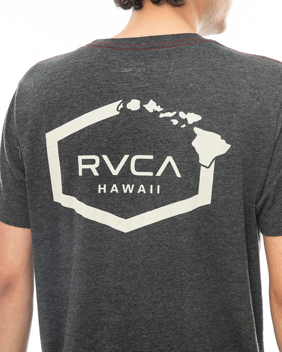 【OUTLET】RVCA メンズ 【HAWAII】 HAWAII HEX Ｔシャツ【2023年夏モデル】