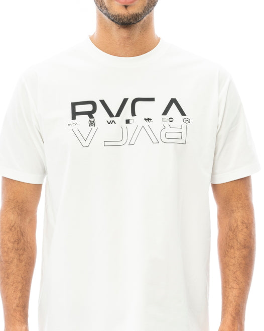 【OUTLET】RVCA メンズ 【SURF TEE】 DOUBLE RVCA SPLIT SS ラッシュガード【2023年夏モデル】