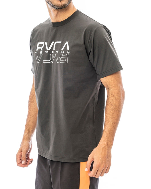 【OUTLET】RVCA メンズ 【SURF TEE】 DOUBLE RVCA SPLIT SS ラッシュガード【2023年夏モデル】