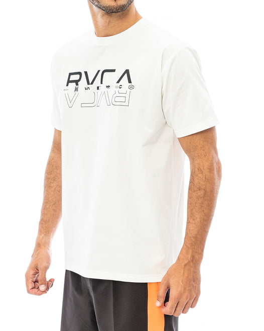 【OUTLET】RVCA メンズ 【SURF TEE】 DOUBLE RVCA SPLIT SS ラッシュガード【2023年夏モデル】