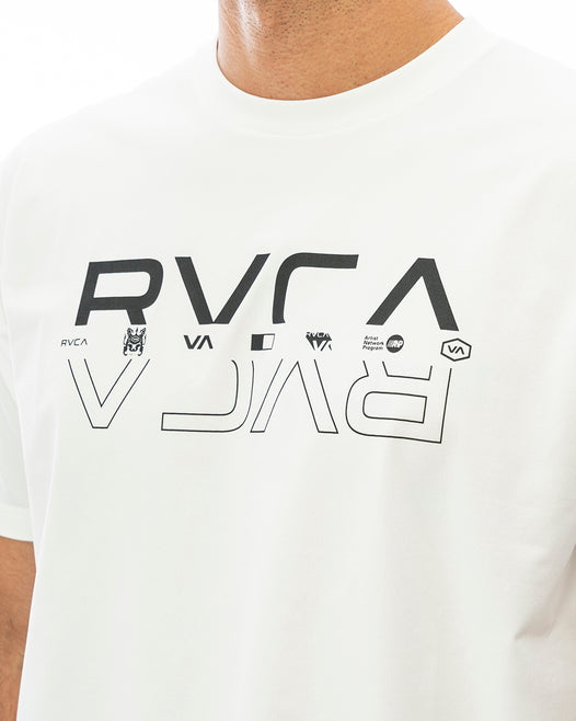 【OUTLET】RVCA メンズ 【SURF TEE】 DOUBLE RVCA SPLIT SS ラッシュガード【2023年夏モデル】