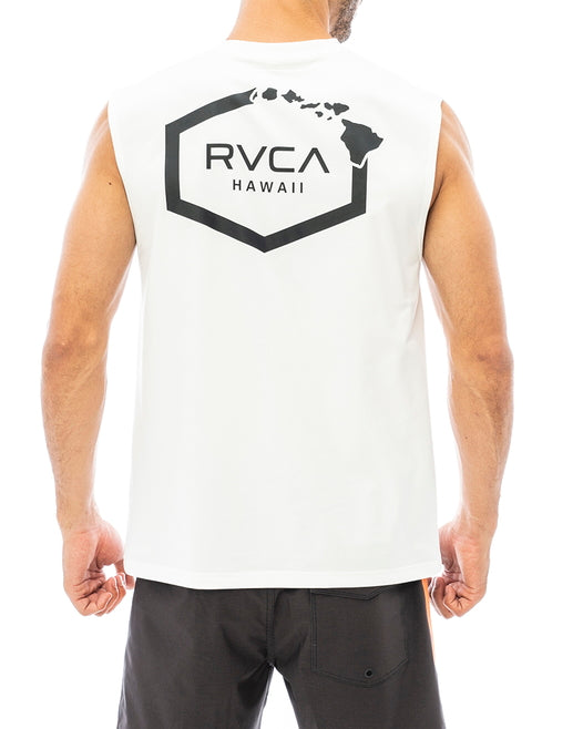 【OUTLET】RVCA メンズ 【SURF TEE】 HAWAII SURF TANK ラッシュガード【2023年夏モデル】