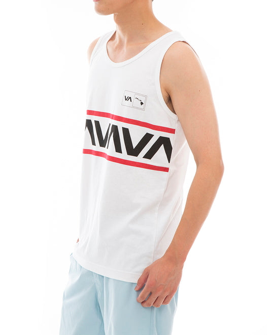 【OUTLET】RVCA メンズ VA BANDED HAWAII TANK タンクトップ【2023年春夏モデル】