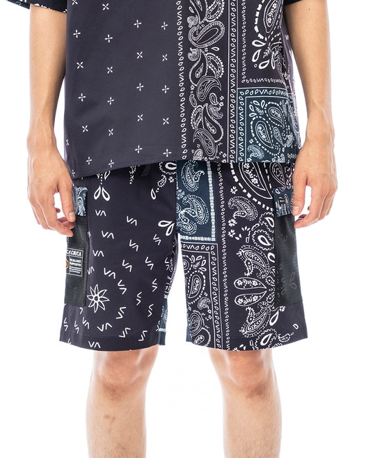 【OUTLET】RVCA メンズ BANDANA UT SHORTS ウォークパンツ/ショートパンツ【2023年夏モデル】