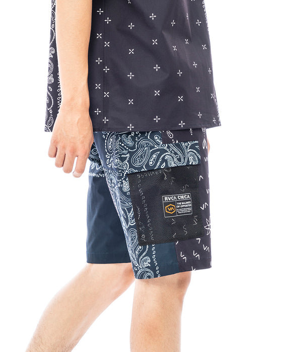 【OUTLET】RVCA メンズ BANDANA UT SHORTS ウォークパンツ/ショートパンツ【2023年夏モデル】