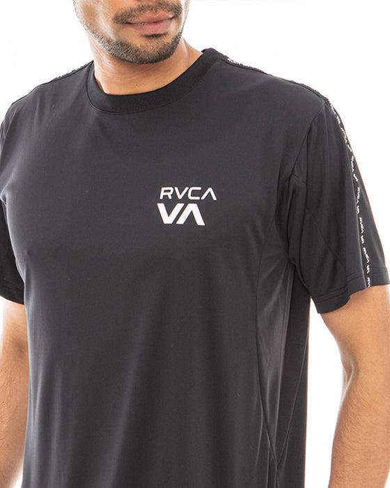 【OUTLET】RVCA SPORT メンズ 【ALWAYS READY】 VENT TAPE ST ラッシュガード【2023年春夏モデル】