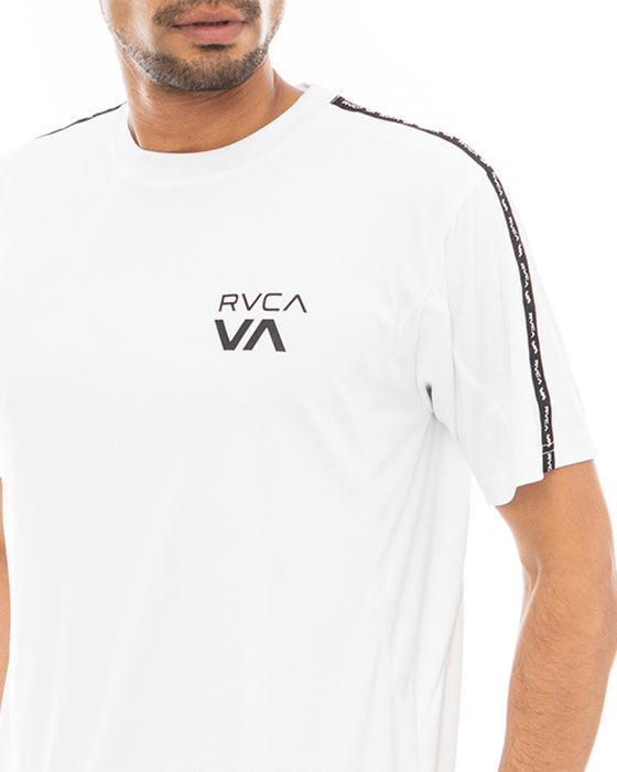 【OUTLET】RVCA SPORT メンズ 【ALWAYS READY】 VENT TAPE ST ラッシュガード【2023年春夏モデル】