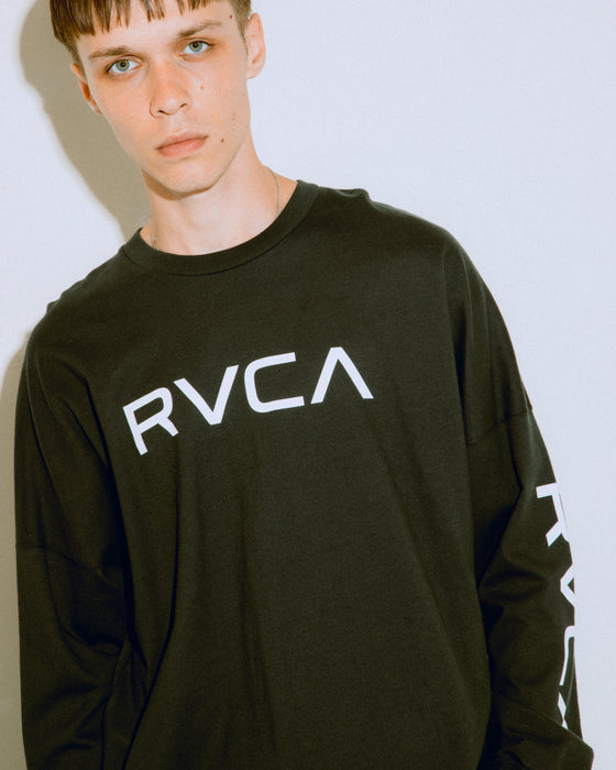 OUTLET】RVCA メンズ RVCA BALANCE LT ロンＴ【2023年秋冬モデル】