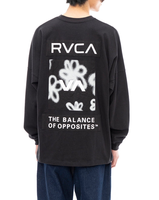 RVCA メンズ  HI SPEED FLORAL LT ロンＴ【2023年秋冬モデル】