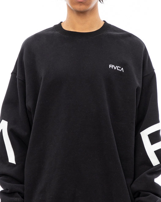 【OUTLET】RVCA メンズ FAKE RVCA CR トレーナー【2023年秋冬モデル】