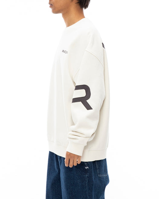 【OUTLET】RVCA メンズ FAKE RVCA CR トレーナー【2023年秋冬モデル】