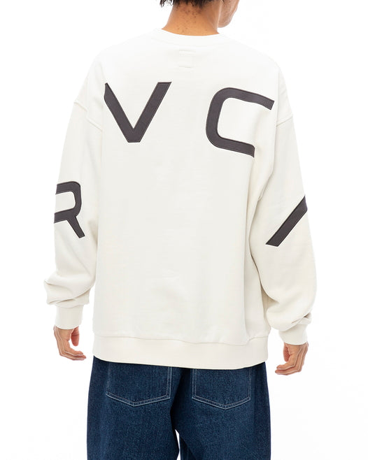 【OUTLET】RVCA メンズ FAKE RVCA CR トレーナー【2023年秋冬モデル】