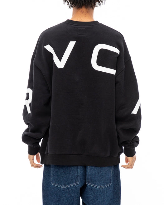 【OUTLET】RVCA メンズ FAKE RVCA CR トレーナー【2023年秋冬モデル】