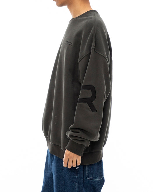 【OUTLET】RVCA メンズ FAKE RVCA CR トレーナー【2023年秋冬モデル】