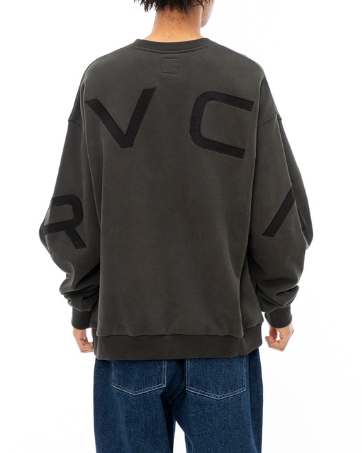 【OUTLET】RVCA メンズ FAKE RVCA CR トレーナー【2023年秋冬モデル】