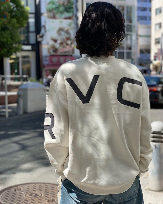 【OUTLET】RVCA メンズ FAKE RVCA CR トレーナー【2023年秋冬モデル】