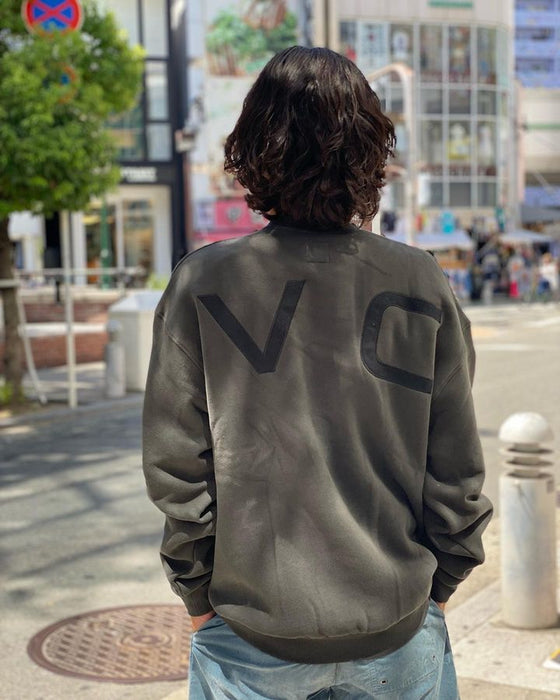 【OUTLET】RVCA メンズ FAKE RVCA CR トレーナー【2023年秋冬モデル】