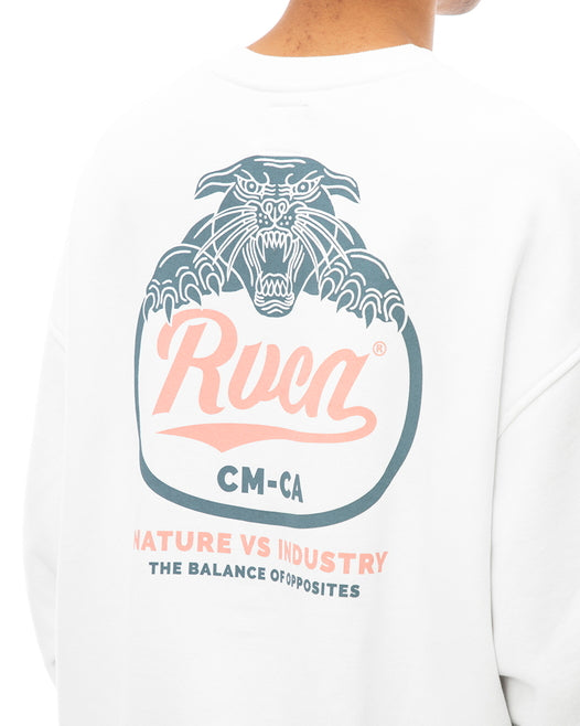 【OUTLET】RVCA メンズ PANTERO CR トレーナー【2023年秋冬モデル】