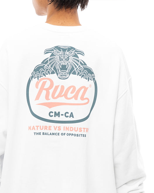 【OUTLET】RVCA メンズ PANTERO CR トレーナー【2023年秋冬モデル】