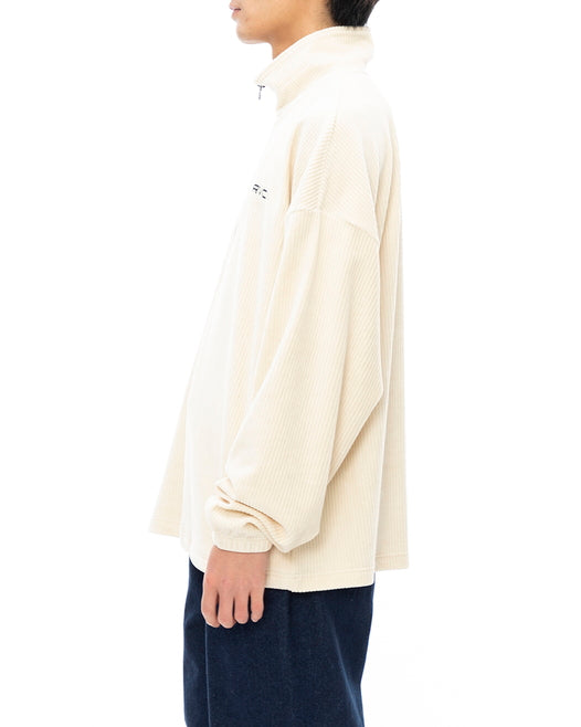 BUY 2 20%OFF】【OUTLET】RVCA メンズ CORD HALF ZIP TOP トレーナー【2023年秋冬